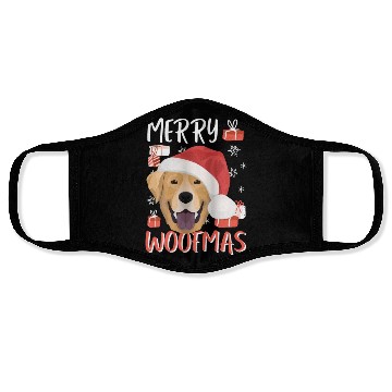 Discover Labrador Merry Christmas Face Masks