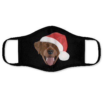 Discover Labrador Merry Christmas Face Masks
