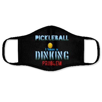 Discover Funny pickleball Face Masks