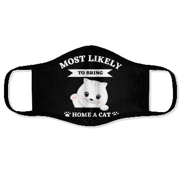 Discover Most Likely To Bring Home A Cat Face Masks