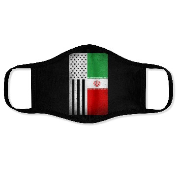 Discover Iran Design for proud Iranian Americans Face Masks