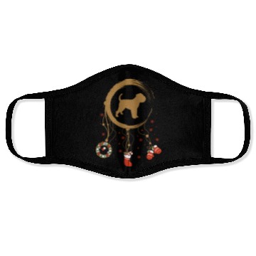 Discover dog dreamcatcher Christmas Brussel Griffon Face Masks
