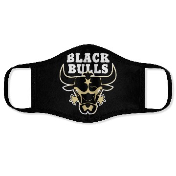 Discover Chicago Black Bulls Face Masks