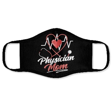 Discover Physician Mom Student MD Doctor Face Masks