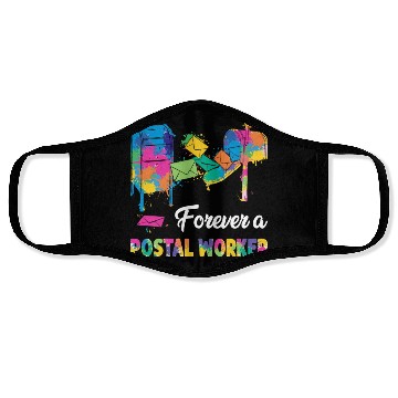 Discover Forever A Postal Worker Face Masks