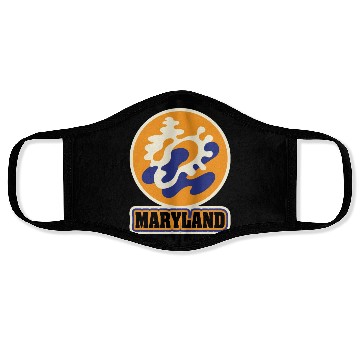 Discover US States MARYLAND Face Masks