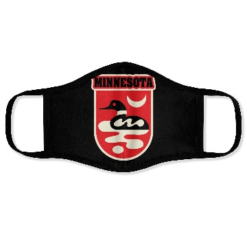 Discover US States MINNESOTA Face Masks