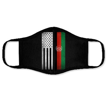 Discover Afghanistan Design for proud Afghan Americans Face Masks