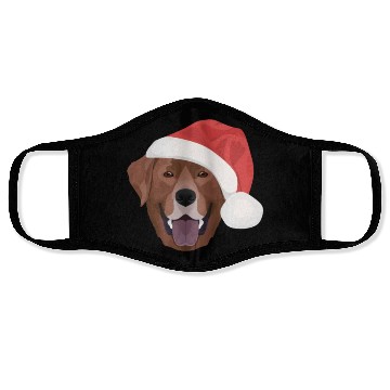 Discover Labrador Merry Christmas Face Masks
