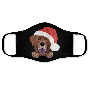 Discover Labrador Merry Christmas Face Masks