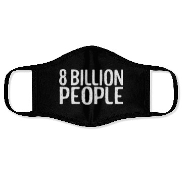 Discover 8 Billion People On The Planet | Eight Billion Face Masks