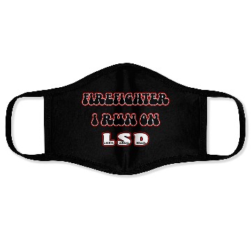 Discover Firefighter Runs On LSD Face Masks