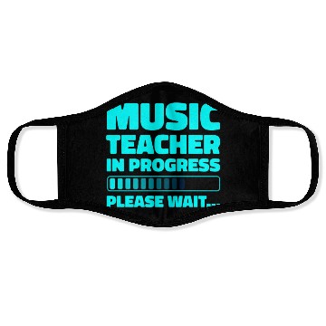 Discover Music Teacher Face Masks