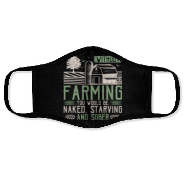 Discover Local Farmers Support Agriculture Face Masks