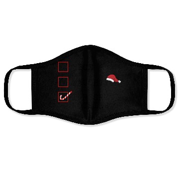 Discover Nice Naughty I Regret Nothing Face Masks