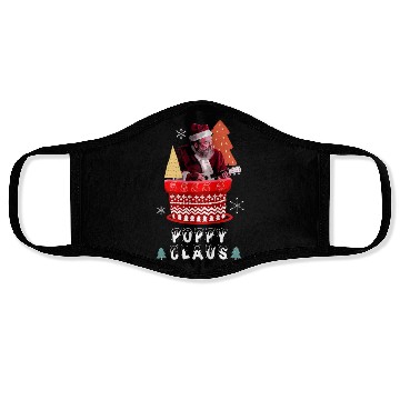 Discover POPPY CLAUS MARRY CHRISTMAS Face Masks