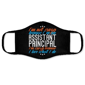 Discover Assistant Principal Face Masks