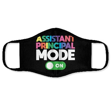 Discover Assistant Principal Face Masks