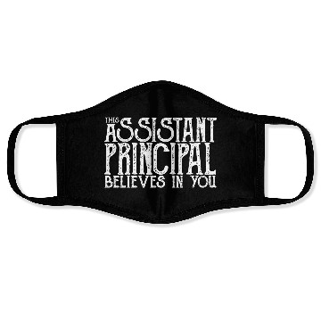 Discover Assistant Principal Face Masks