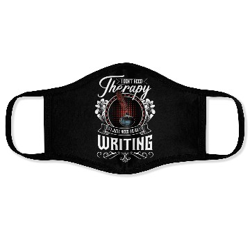 Discover Book Writing Writer Reading Face Masks