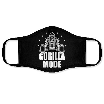 Discover Gorilla Mode Monkey Whisperer Animal Zookeeper Face Masks