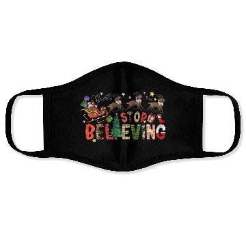 Discover Dont Stop Believing Face Masks