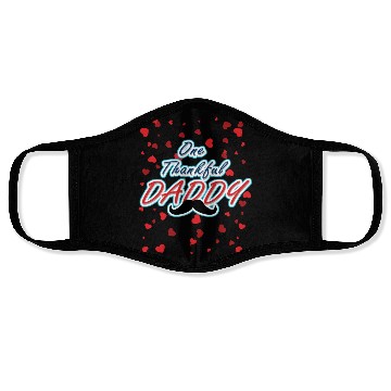 Discover one thankfull dady Face Masks