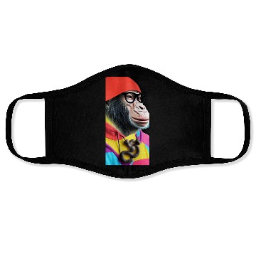 Discover MONKEY Sticker Face Masks