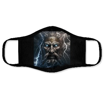 Discover Portrait of Zeus Face Masks