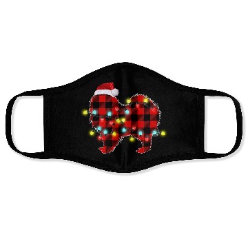 Discover Pomeranian Christmas Dog Lover Pajamas Face Masks