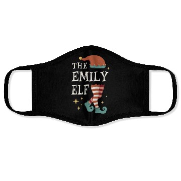 Discover The Emily Elf - Christmas Pajama for Emily Face Masks