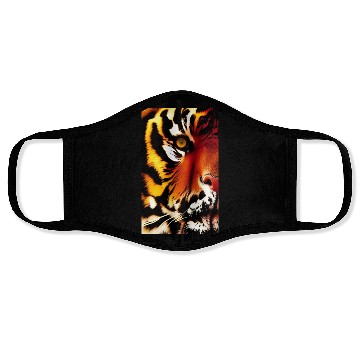 Discover Tiger face Face Masks