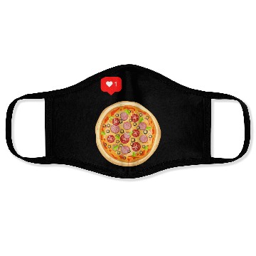 Discover Pizza lover Face Masks