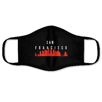 Discover San Francisco pride Face Masks