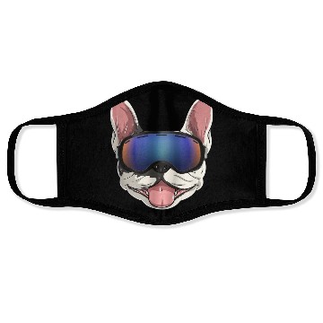 Discover PUG GOGGLES Face Masks