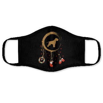 Discover dog dreamcatcher Christmas Schnauzer Face Masks