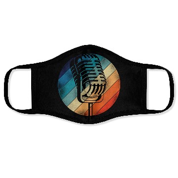Discover Karaoke Singer Microphone Vocalist Face Masks