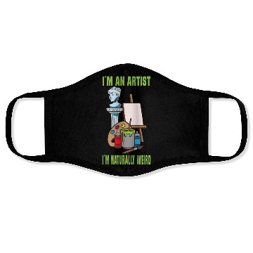 Discover Artist Painting Painter Art Paint Art Teacher Face Masks