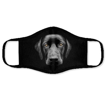 Discover Black Labrador Retriever Face Masks