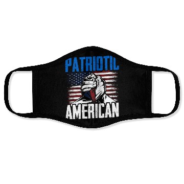 Discover Patriotic American US Patriot USA Face Masks