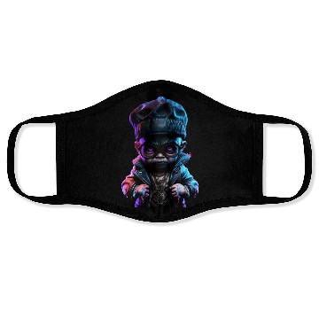 Discover Baby Cyberpunk Gangsta Face Masks