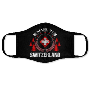 Discover Switzerland Neutrality Home Gift Face Masks