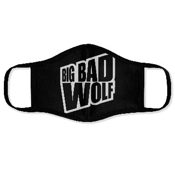 Discover big bad wolf quote Face Masks