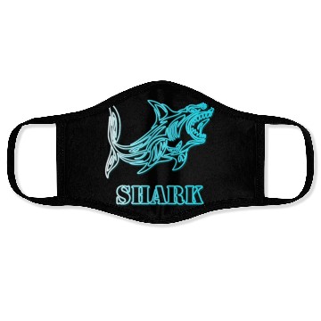 Discover shark Face Masks