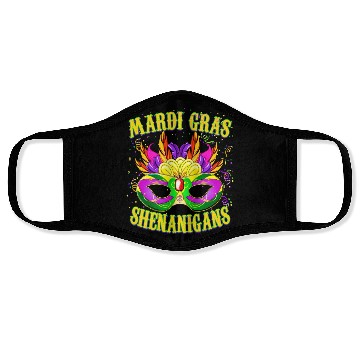 Discover Mardi Gras Shenanigans - Funny Mardi Gras Face Masks