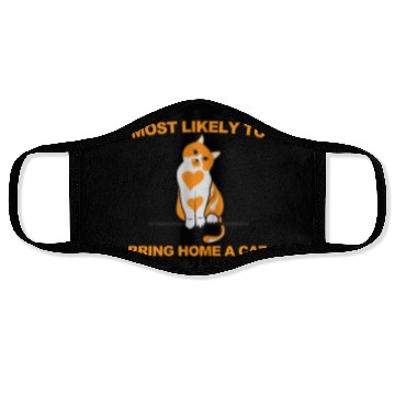 Discover Most Likely to Bring Home A Cat Face Masks