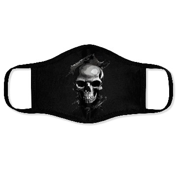 Discover Silver Skull Face Masks