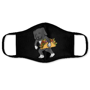 Discover Great Dane Taco Lover Face Masks
