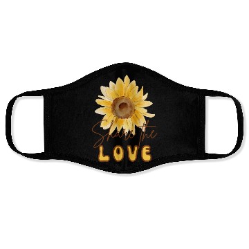 Discover Share The Love Sunflower Face Masks