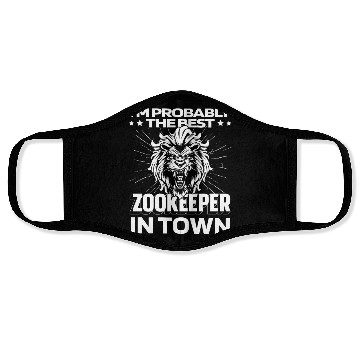 Discover Zookeeper Lion Face Masks